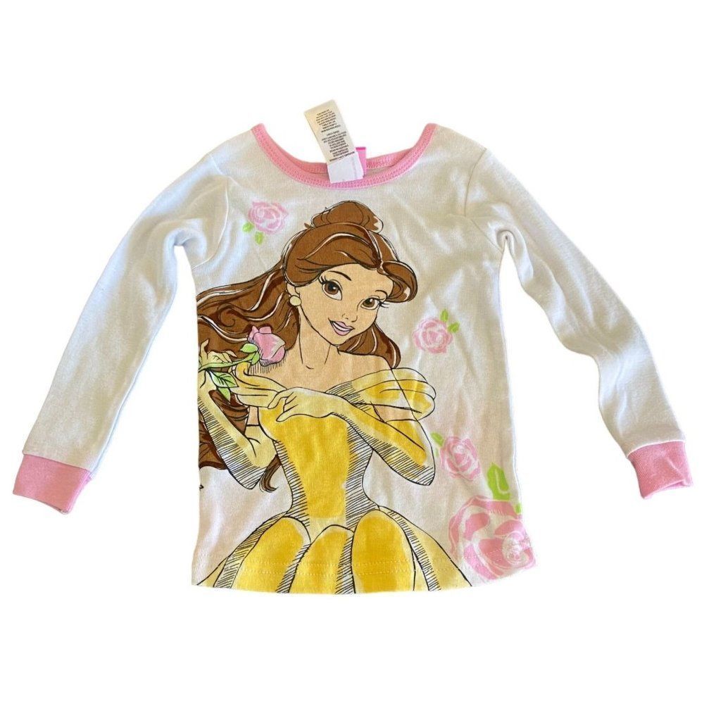 Disney Princess Belle Long Sleeve Top T-Shirt Size 18M 18 Months NWOT